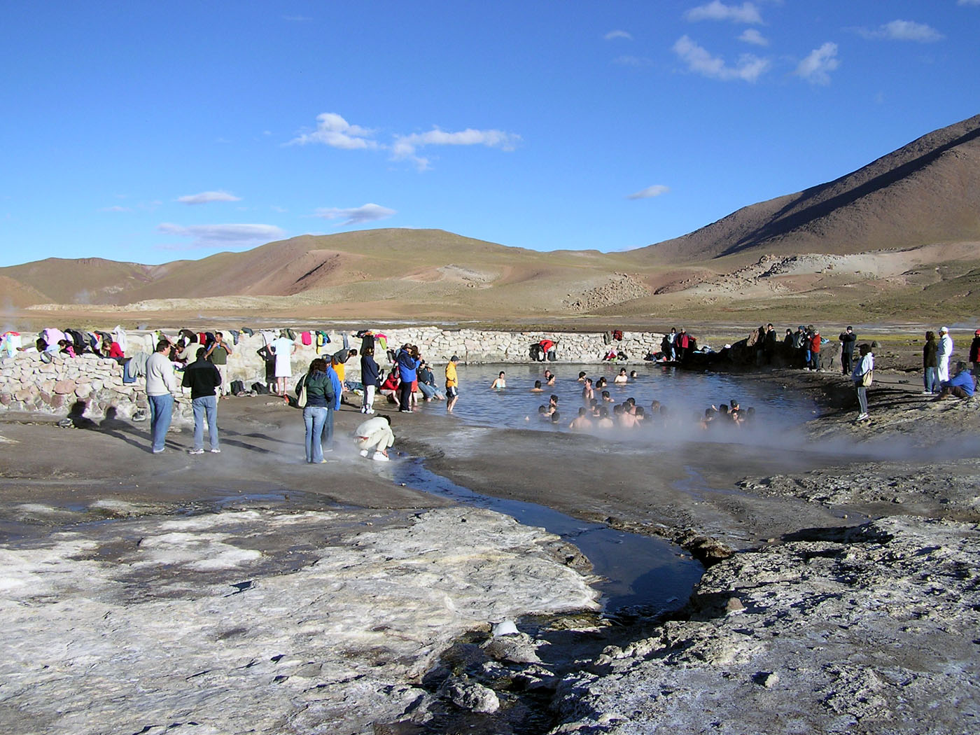 Thermal pool, El Tatio, Chile